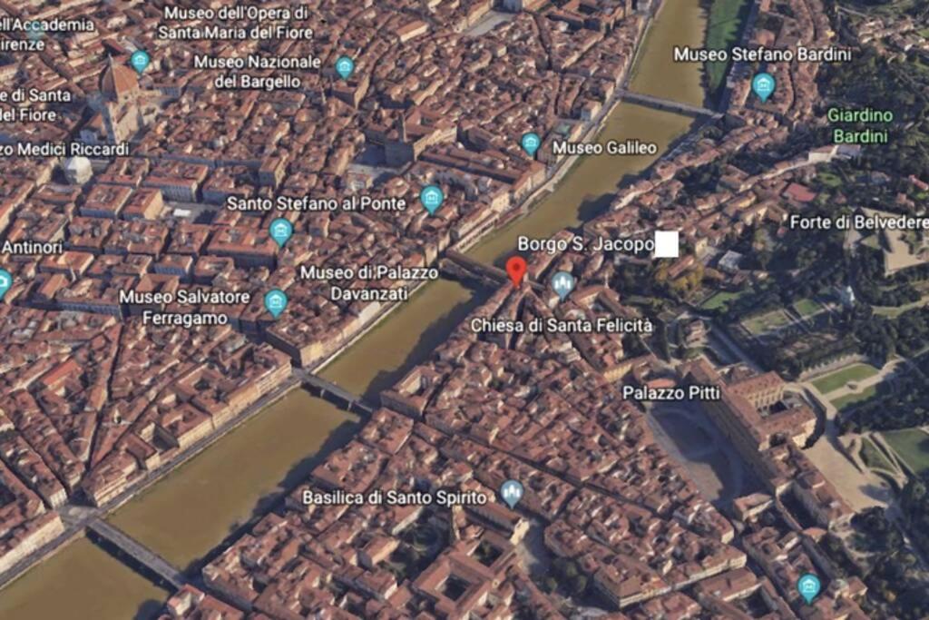 Ponte Vecchio-Newly Restyled Flat Apartment Florence Luaran gambar