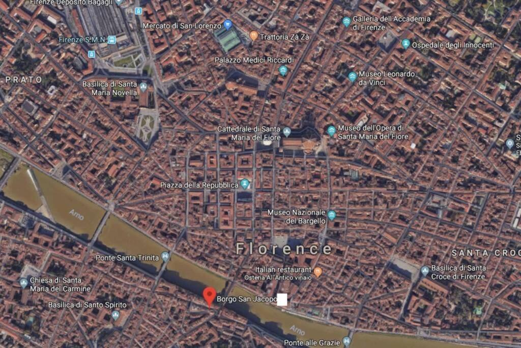 Ponte Vecchio-Newly Restyled Flat Apartment Florence Luaran gambar